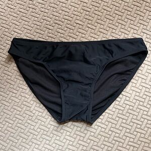 Size 6 PB Basics Classic Black Women's Swim Bottom
